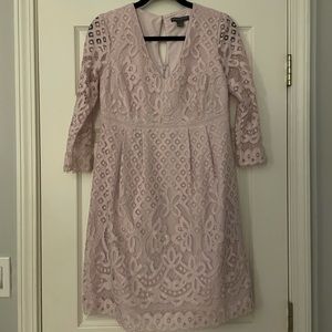 A Pea in the Pod Lace Maternity Dress
